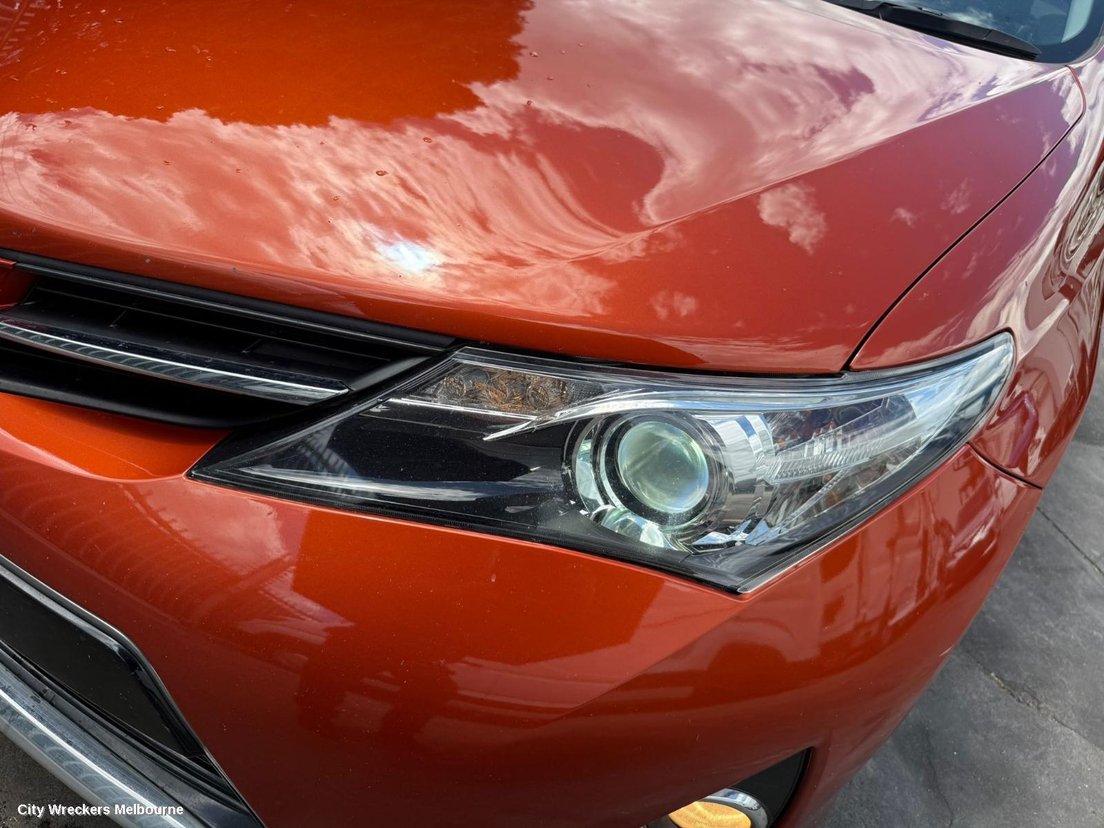 TOYOTA COROLLA LEFT TAILLIGHT, ZRE182R, HATCH, 10/2012 - 03/2015