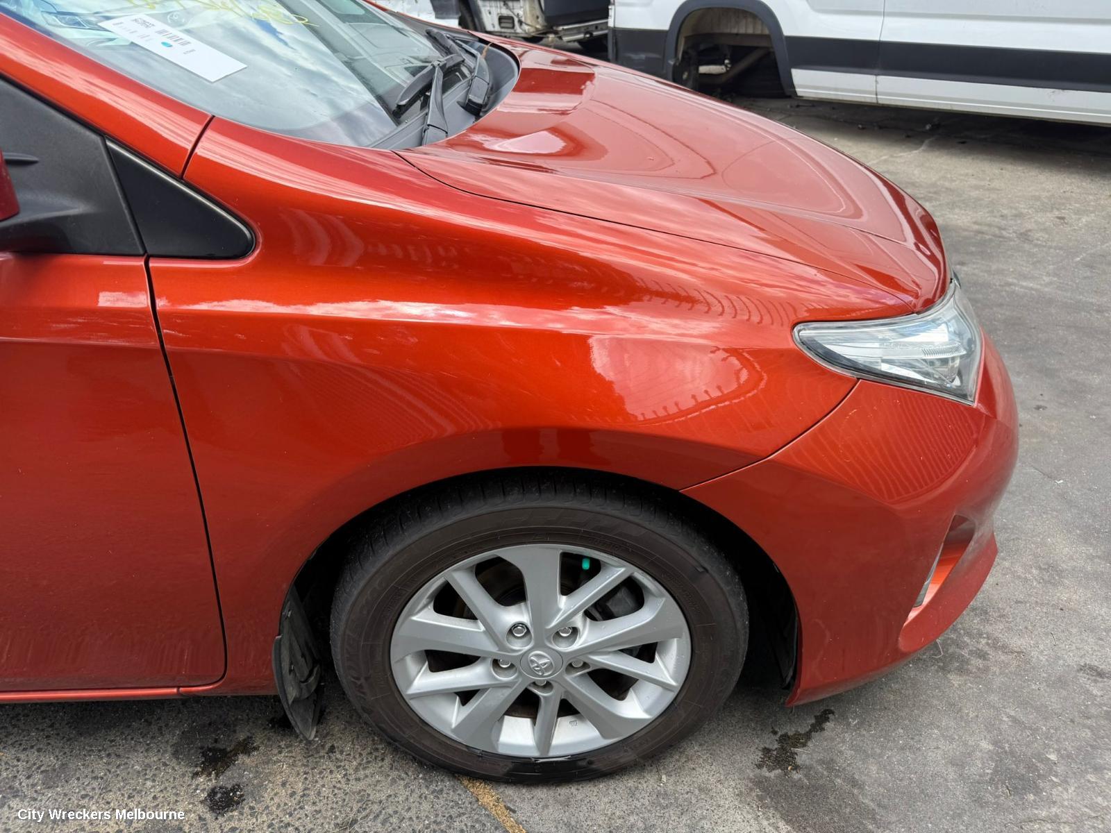 TOYOTA COROLLA LEFT TAILLIGHT, ZRE182R, HATCH, 10/2012 - 03/2015