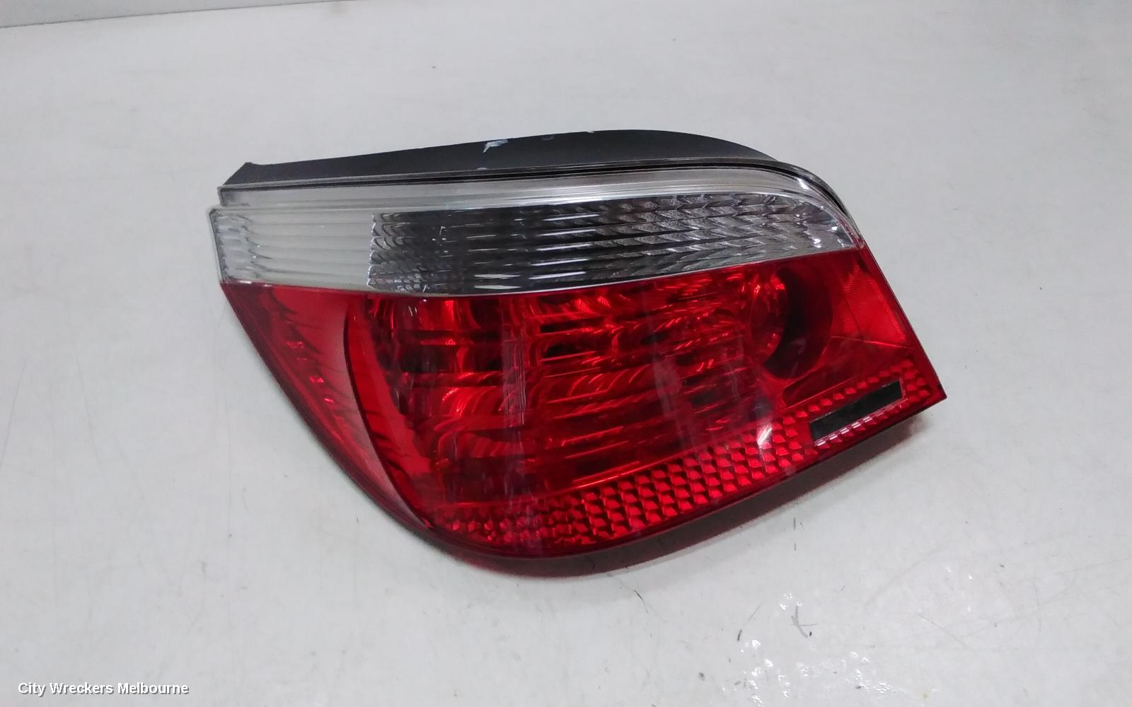 BMW 5 SERIES LEFT TAILLIGHT, E60, SEDAN, NON LED TYPE, 10/2003 - 02/2007