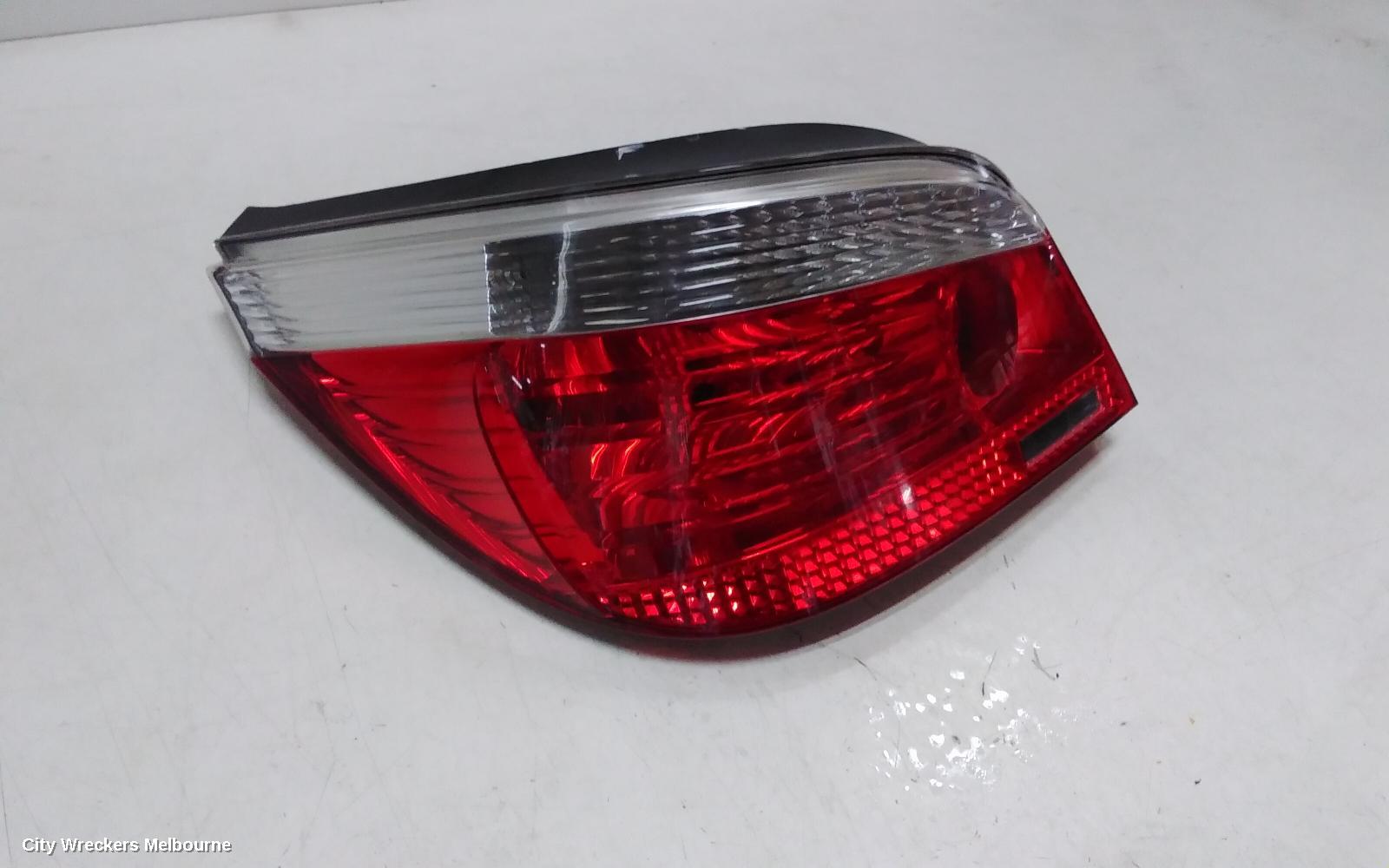 BMW 5 SERIES LEFT TAILLIGHT, E60, SEDAN, NON LED TYPE, 10/2003 - 02/2007