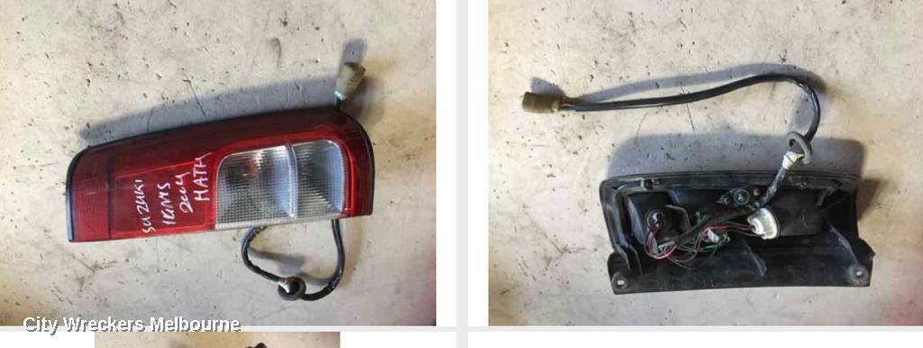 SUZUKI IGNIS RIGHT TAILLIGHT, 3DR/5DR HATCH, BUMPER REFLECTOR, 11/2000 - 01/2005