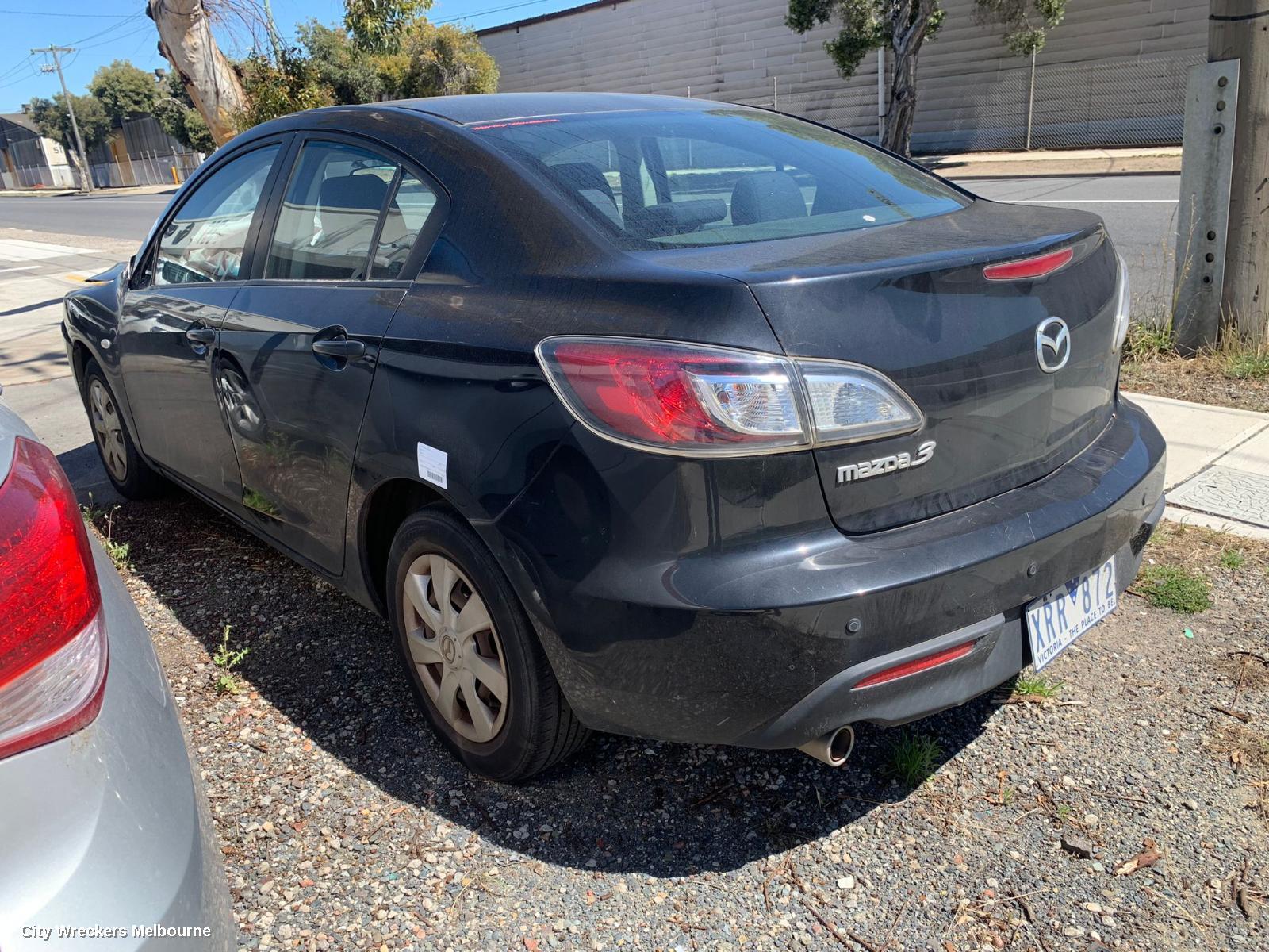 MAZDA 3 LEFT TAILLIGHT, BL, SEDAN, STANDARD TYPE, 04/2009 - 10/2013