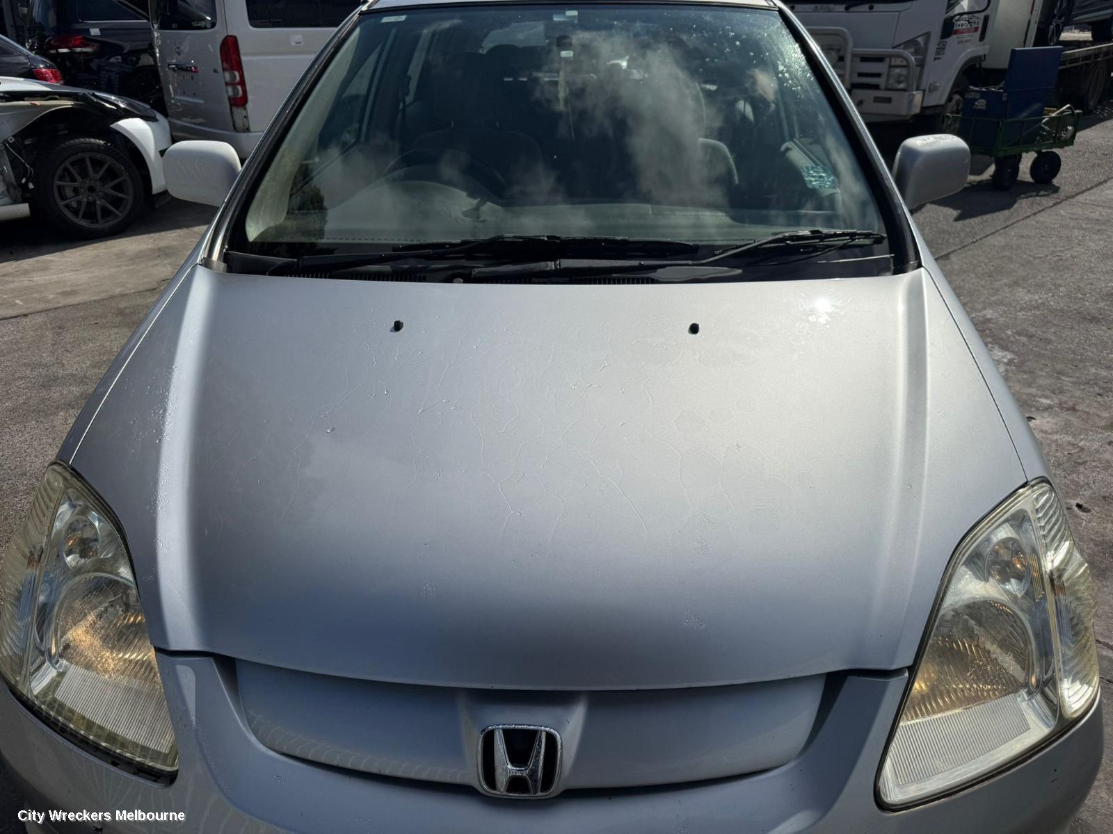 HONDA CIVIC BOOTLID/TAILGATE, TAILGATE, 7TH GEN, NON SPOILER TYPE, 11/2000 - 09/2003