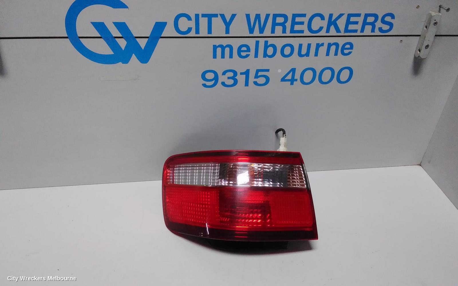 TOYOTA CAMRY LEFT TAILLIGHT, SK20, WAGON, LENS# 33-26, 08/1997 - 08/2002