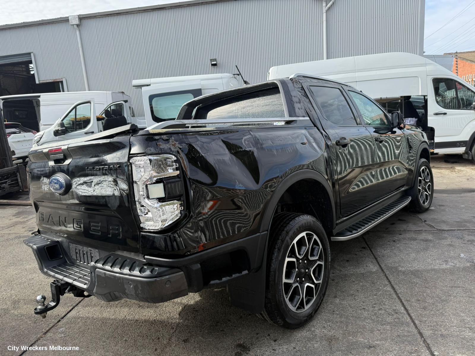 FORD RANGER DOOR HANDLE, RA, LH FRONT, OUTER, COLOUR CODED, NON KEYLESS ENTRY TYPE, 05/2022 ONWARDS