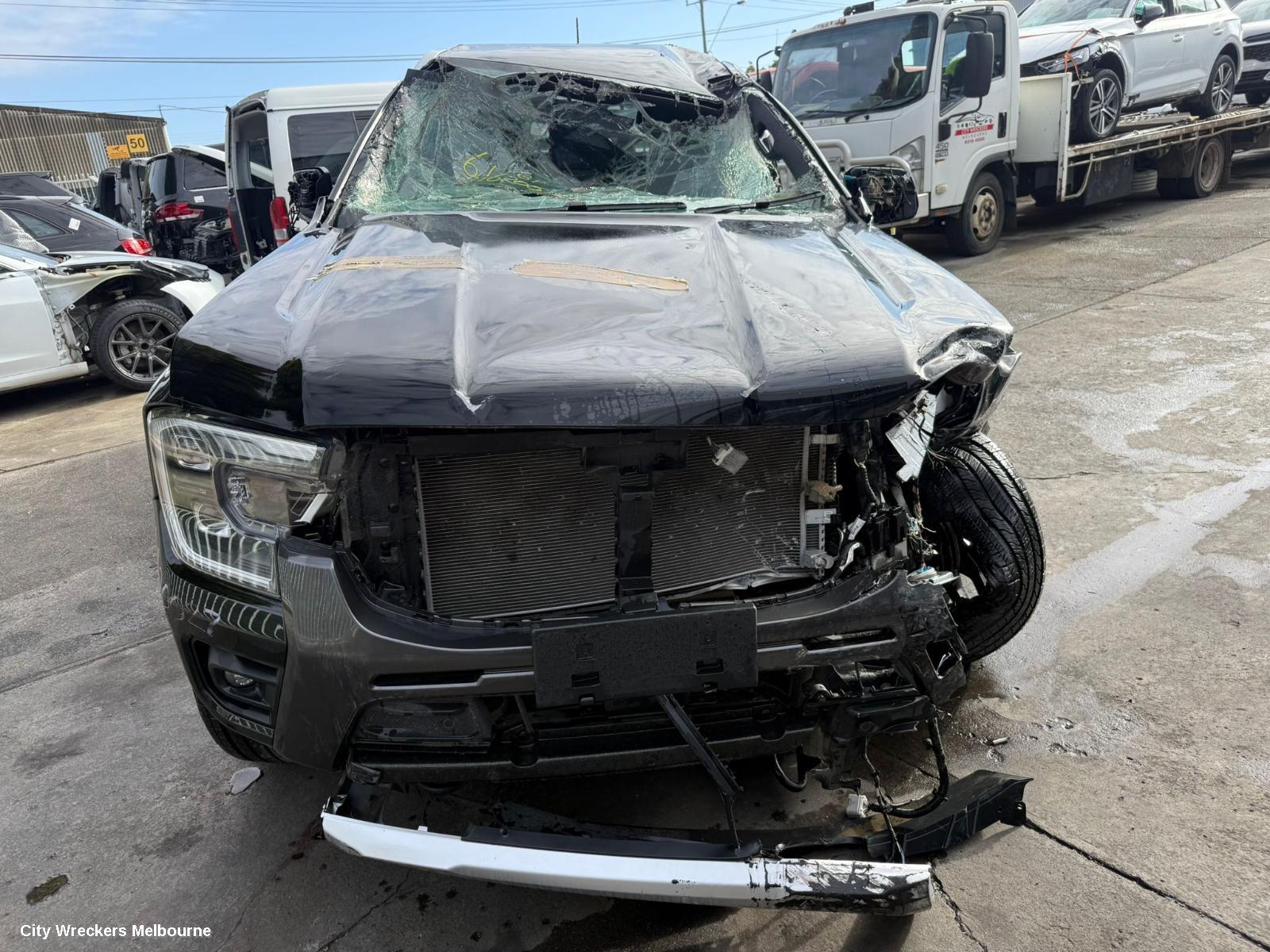 FORD RANGER DOOR HANDLE, RA, LH FRONT, OUTER, COLOUR CODED, NON KEYLESS ENTRY TYPE, 05/2022 ONWARDS
