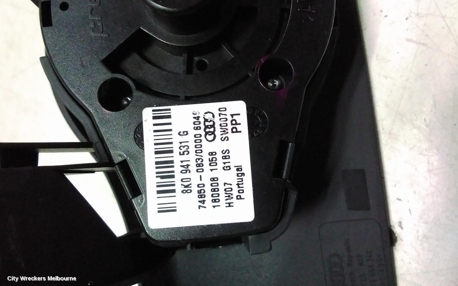AUDI A4 COMBINATION SWITCH, HEADLAMP SWITCH, B8 8K, 02/2008 - 06/2012
