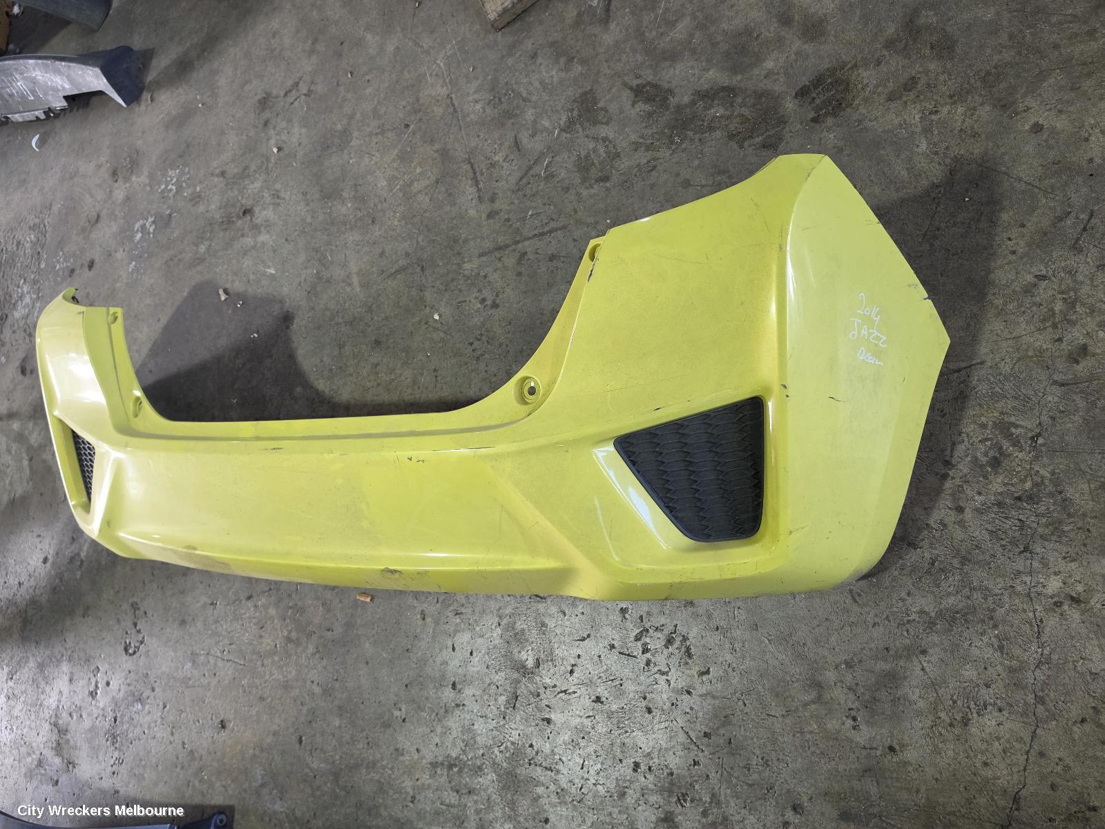 HONDA JAZZ REAR BUMPER, GK/GF, VTI, 07/2014 - 07/2017