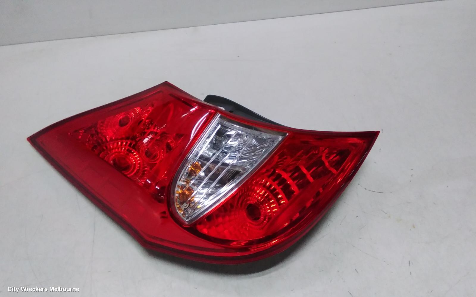 HYUNDAI ACCENT LEFT TAILLIGHT, RB, HATCH, 07/2011 - 12/2019