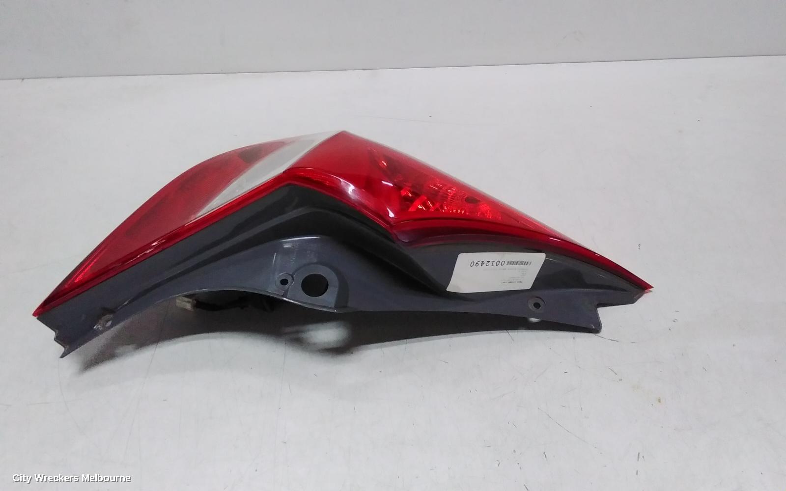 HYUNDAI ACCENT LEFT TAILLIGHT, RB, HATCH, 07/2011 - 12/2019