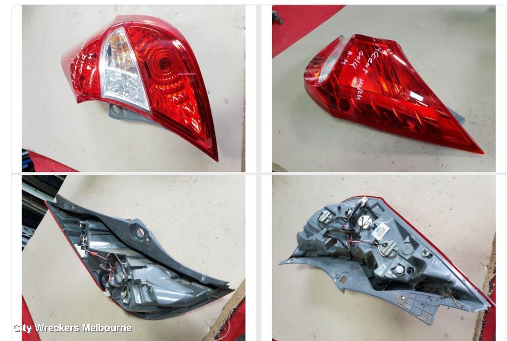 HYUNDAI ACCENT RIGHT TAILLIGHT, RB, HATCH, 07/2011 - 12/2019