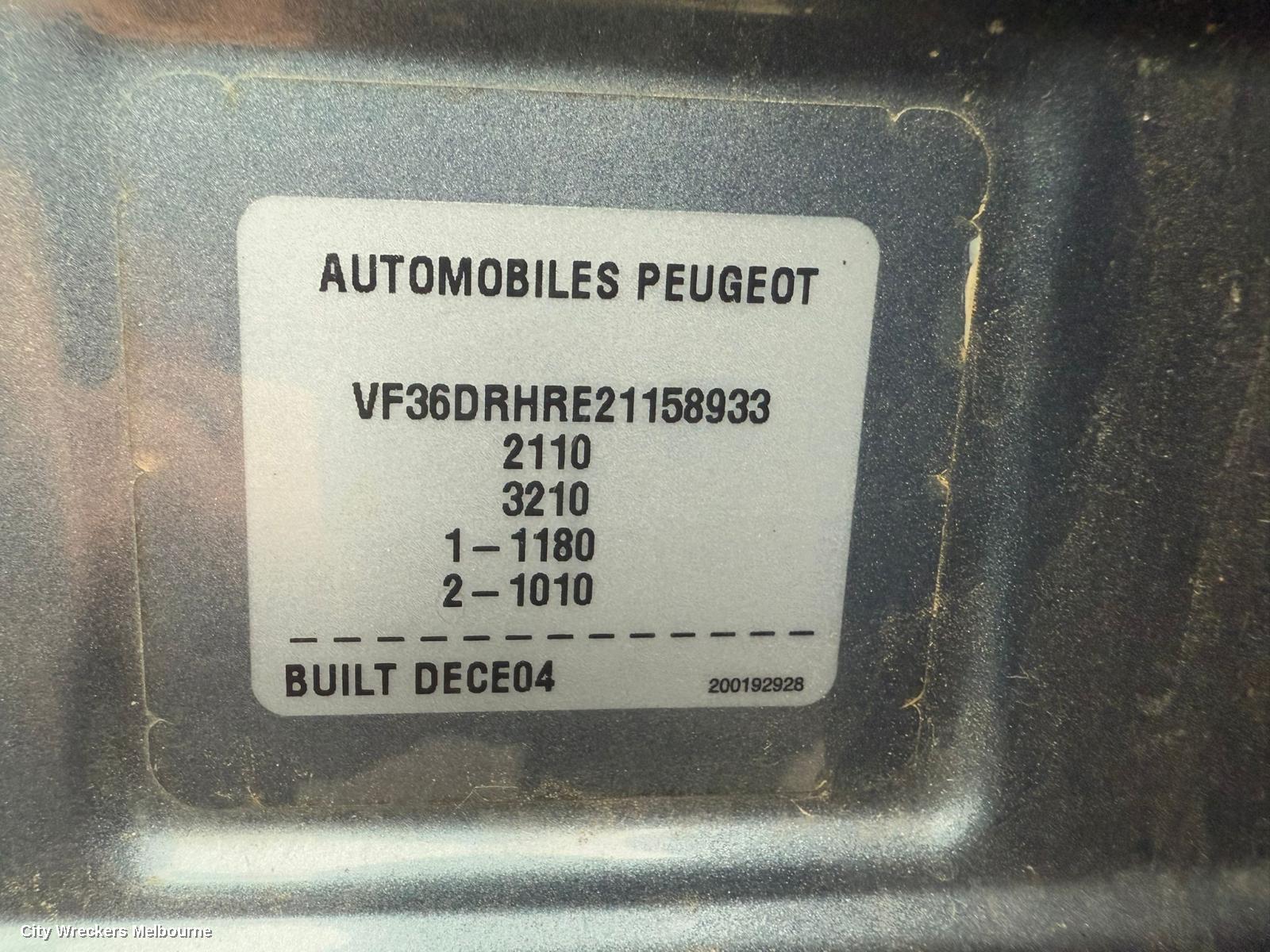 PEUGEOT 407 RIGHT FRONT STRUT, 09/2004 - 06/2011