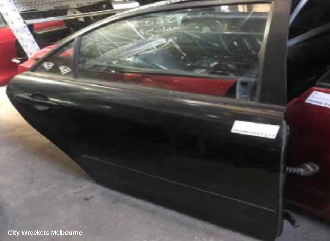 MAZDA 3 RIGHT REAR DOOR, BK, HATCH, 10/2003 - 04/2009