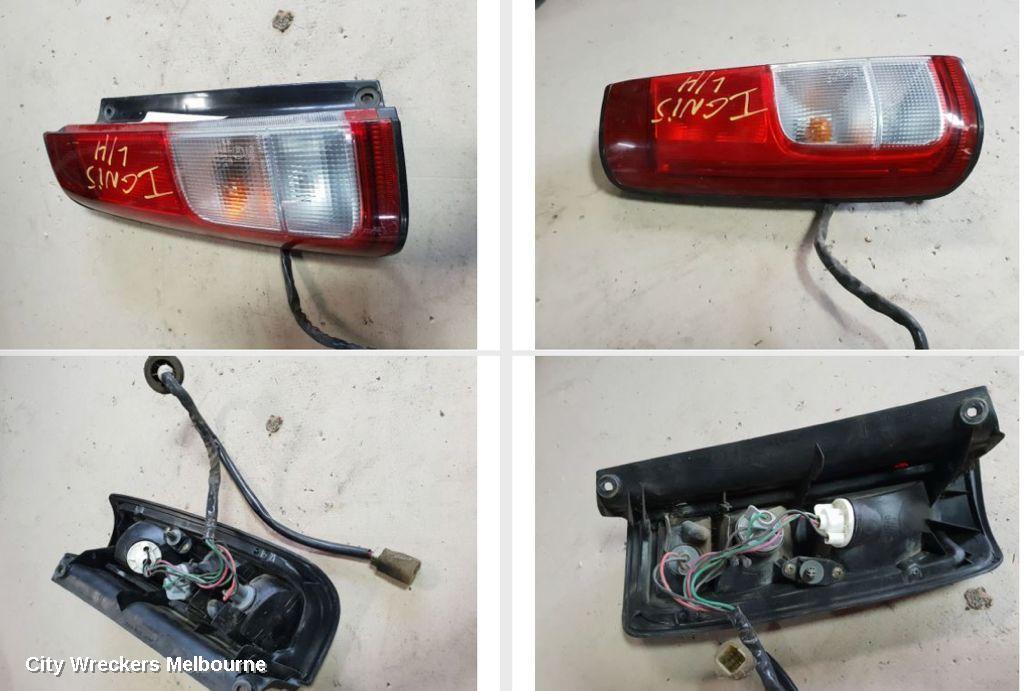 SUZUKI IGNIS LEFT TAILLIGHT, 3DR/5DR HATCH, IN BODY, 11/2000 - 01/2005