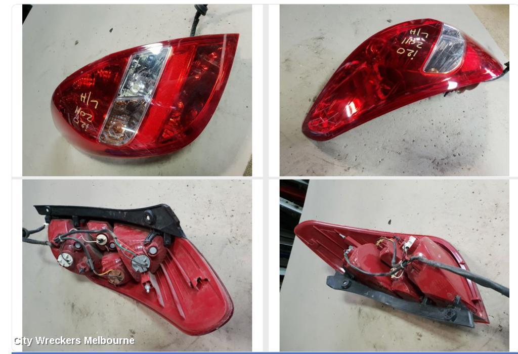 HYUNDAI I20 LEFT TAILLIGHT, PB, 07/2010 - 03/2012