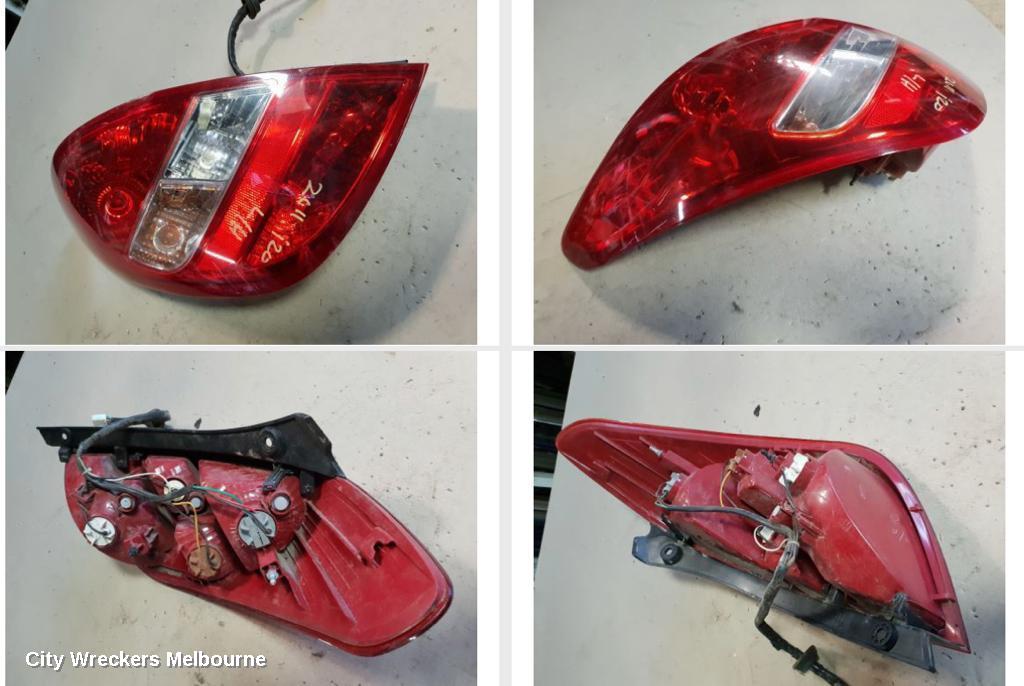 HYUNDAI I20 LEFT TAILLIGHT, PB, 07/2010 - 03/2012