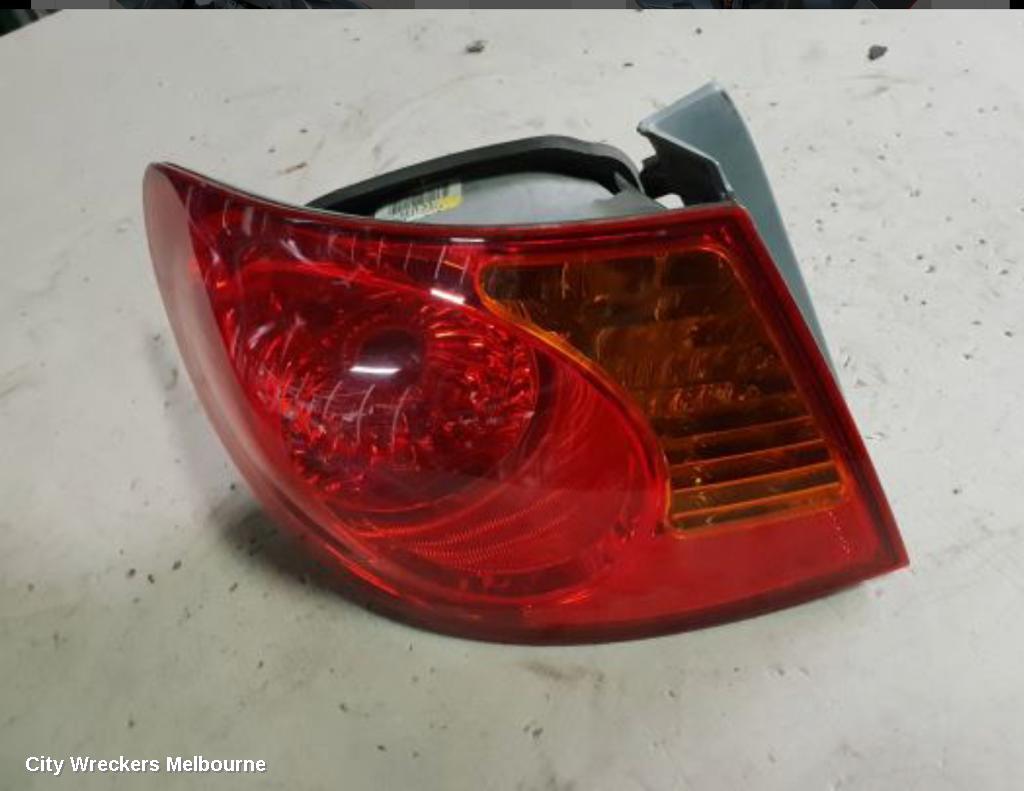 HYUNDAI ELANTRA LEFT TAILLIGHT, HD, SEDAN, 08/2006 - 03/2011