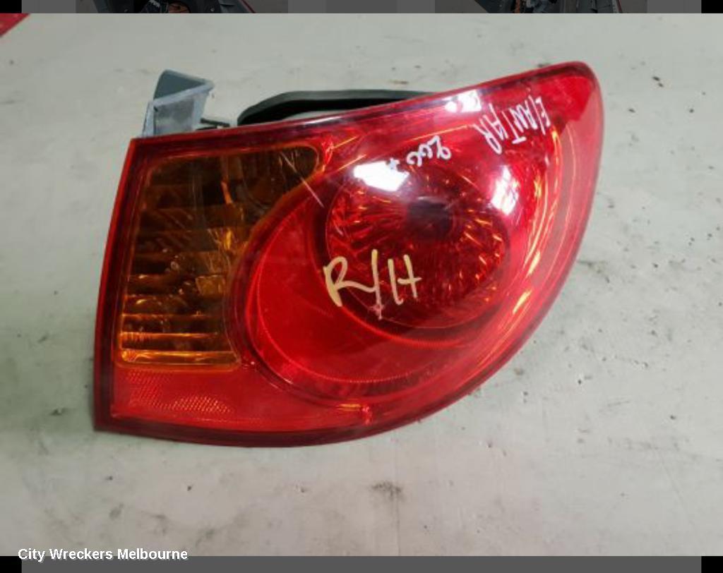 HYUNDAI ELANTRA RIGHT TAILLIGHT, HD, SEDAN, 08/2006 - 03/2011