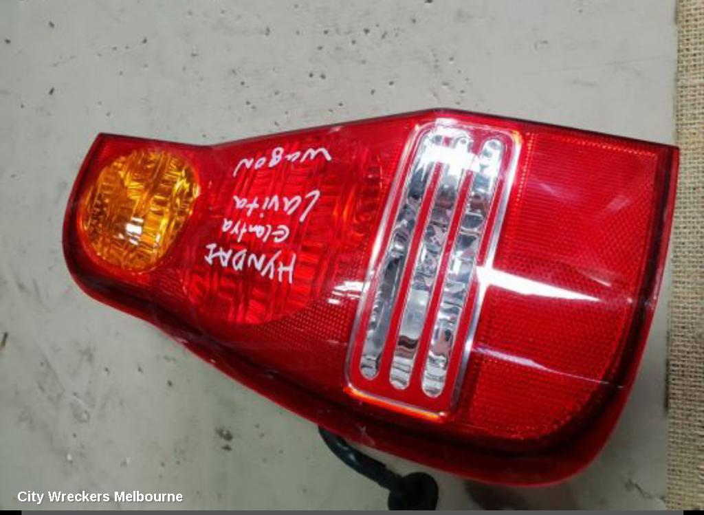 HYUNDAI ELANTRA LEFT TAILLIGHT, LAVITA, 10/2001 - 02/2004