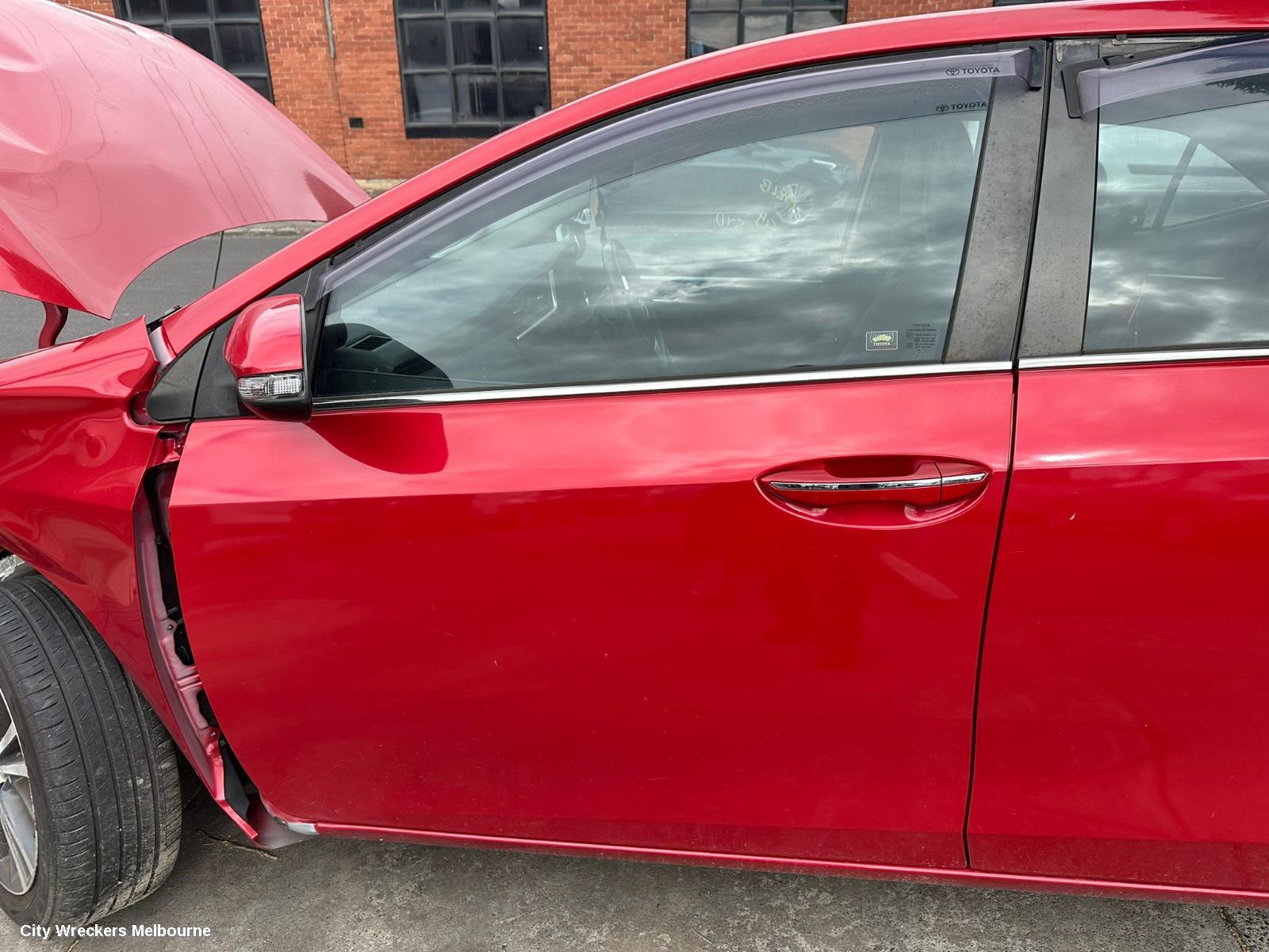 TOYOTA COROLLA DOOR/BOOT/GATE LOCK, LEFT FRONT DOOR LOCK, ZRE172R, 12/2013 - 06/2019