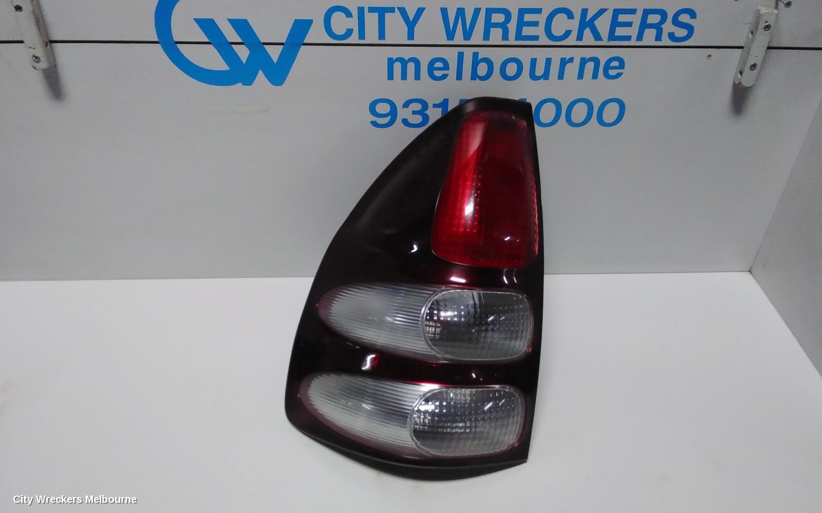 TOYOTA PRADO LEFT TAILLIGHT, 120 SERIES, IN BODY, 02/2003 - 10/2009