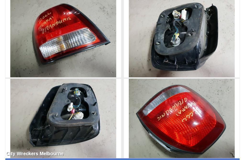 HYUNDAI GRANDEUR LEFT TAILLIGHT, XG, 10/1999 - 12/2002