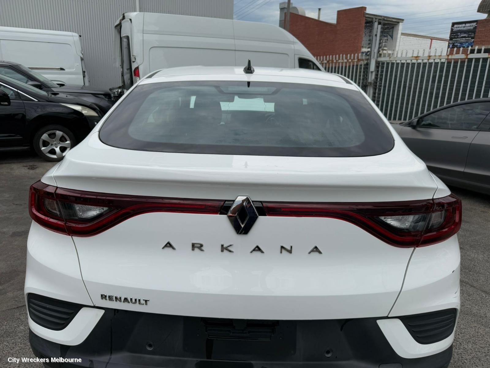 RENAULT ARKANA REVERSE CAMERA, JL1, 05/2021 ONWARDS
