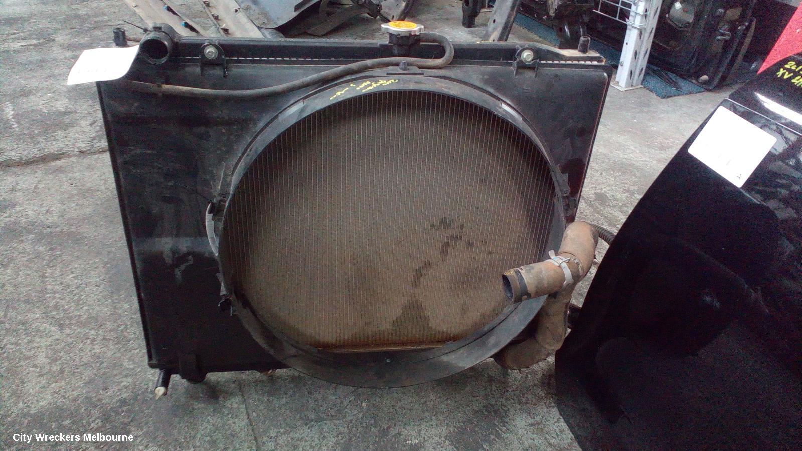 MITSUBISHI PAJERO RADIATOR, AUTO, 3.2, NS-NX, 11/2006 ONWARDS