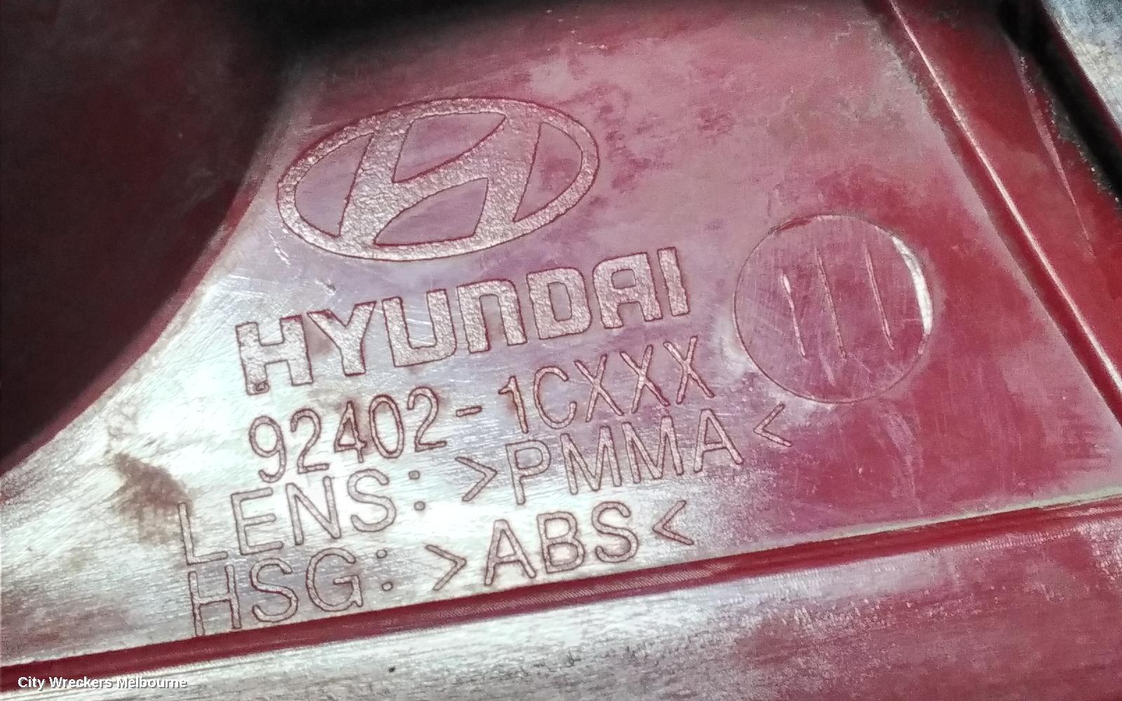 HYUNDAI GETZ RIGHT TAILLIGHT, TB, 09/2002 - 09/2005