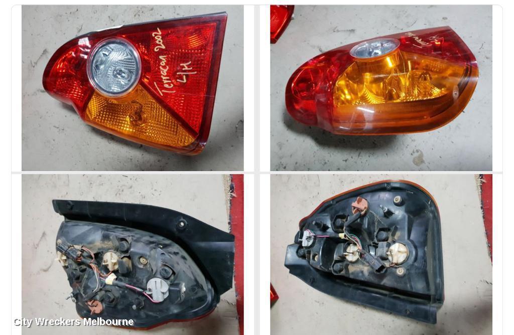 HYUNDAI TERRACAN LEFT TAILLIGHT, HP, 11/2001 - 11/2003