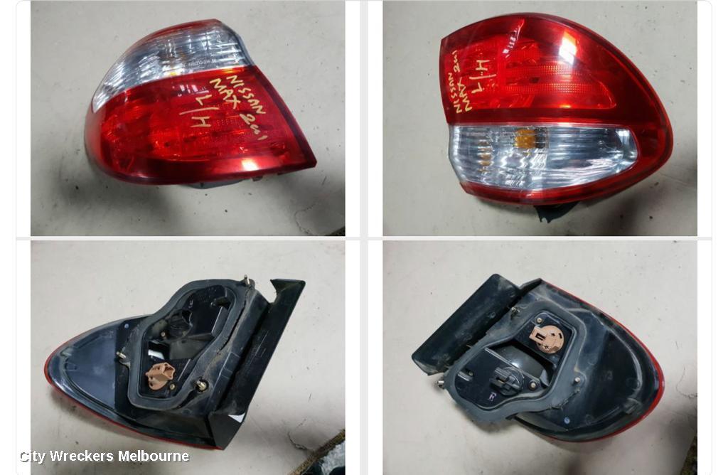 NISSAN MAXIMA LEFT TAILLIGHT, ACA33, 12/1999 - 11/2003