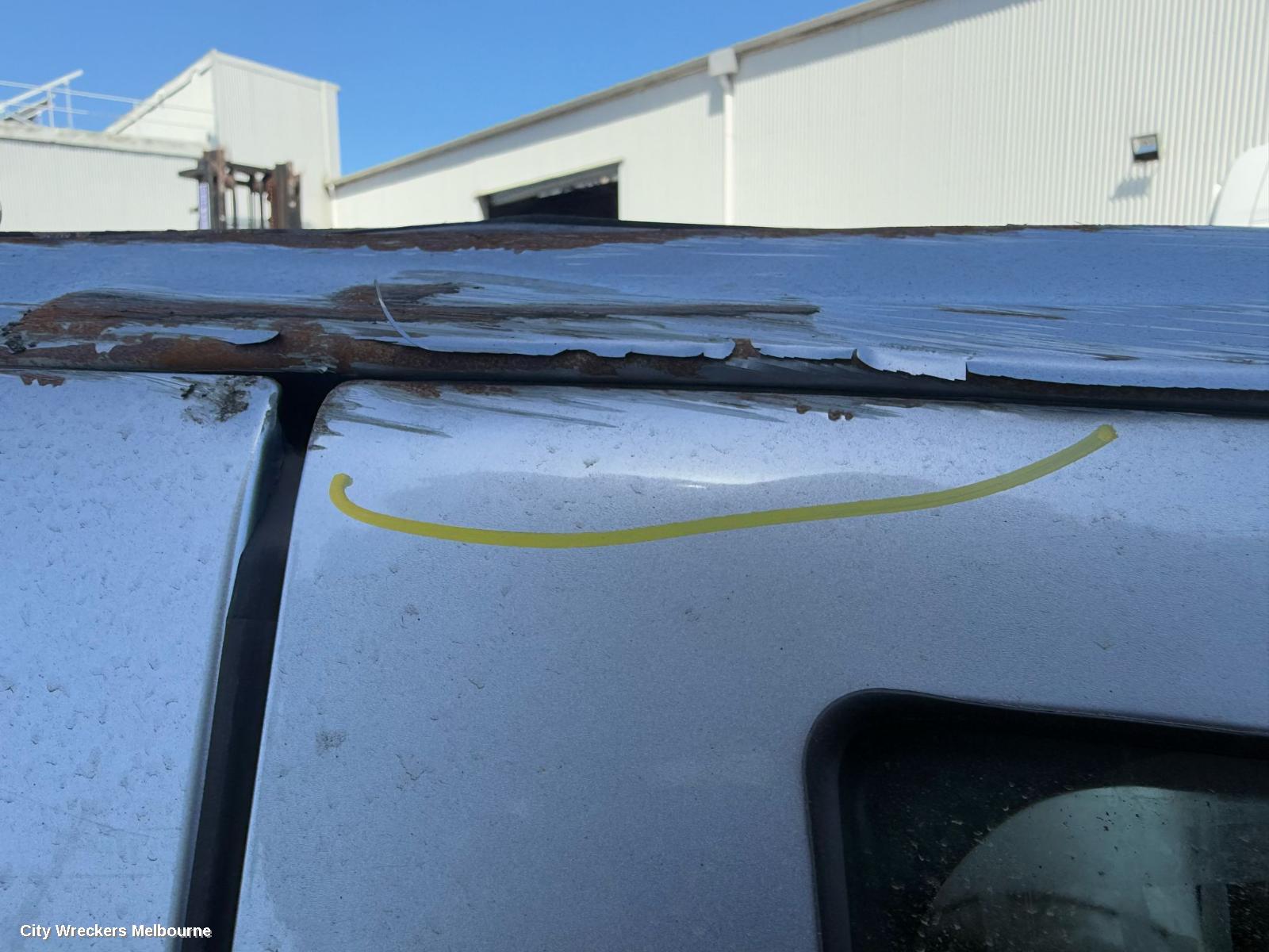 ISUZU DMAX BOOTLID/TAILGATE, TAILGATE, RG, 11/2023 ONWARDS