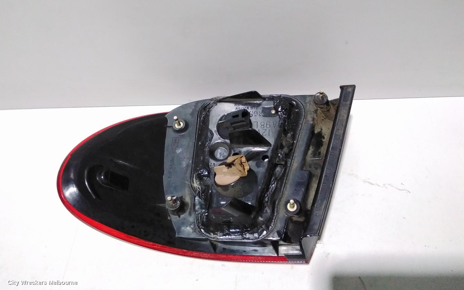 NISSAN PULSAR LEFT TAILLIGHT, N16 SI, SEDAN, 07/2000 - 07/2003