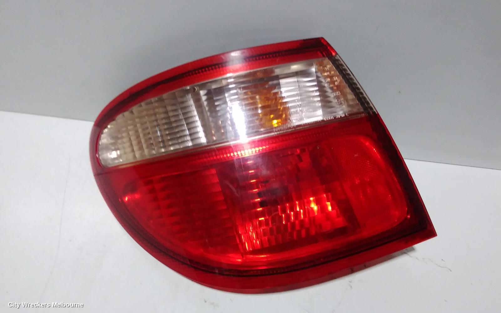 NISSAN PULSAR LEFT TAILLIGHT, N16 SI, SEDAN, 07/2000 - 07/2003