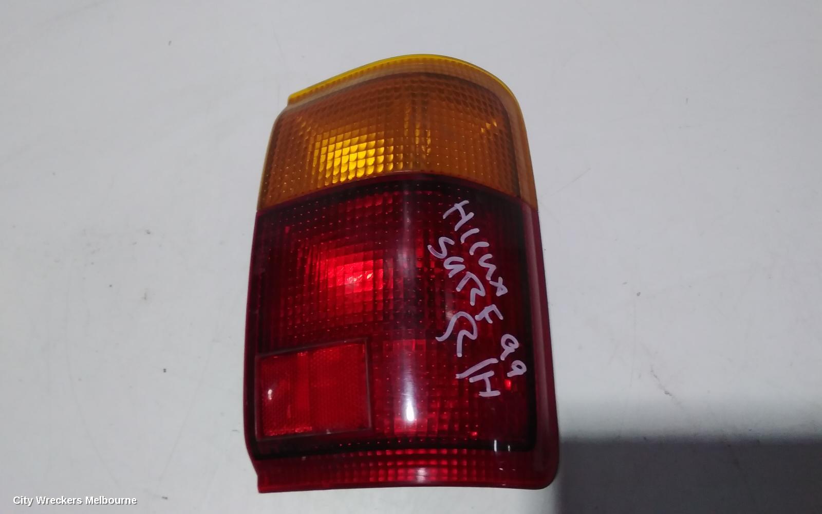 TOYOTA SURF RIGHT TAILLIGHT, N180, LENS# 35-62, 95-99