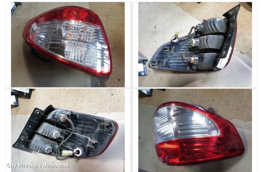 SUZUKI SX4 LEFT TAILLIGHT, HATCH, 02/2007 - 01/2014