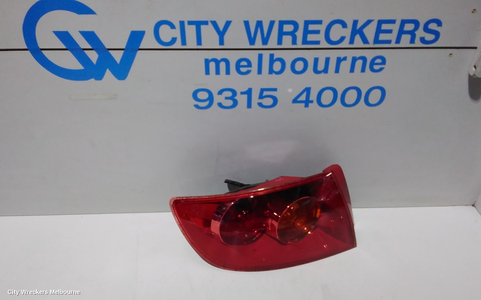 MAZDA 3 LEFT TAILLIGHT, BK, SEDAN, 2.0 ENG, 10/2003 - 06/2006