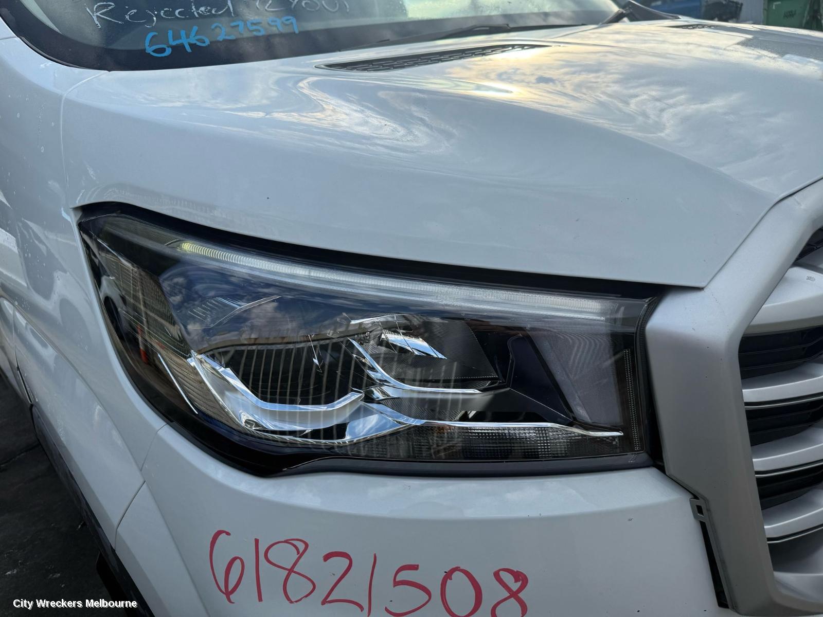 LDV DELIVER 9 REVERSE CAMERA, FRONT CAMERA (WINDSCREEN MOUNTED), 07/2020 ONWARDS