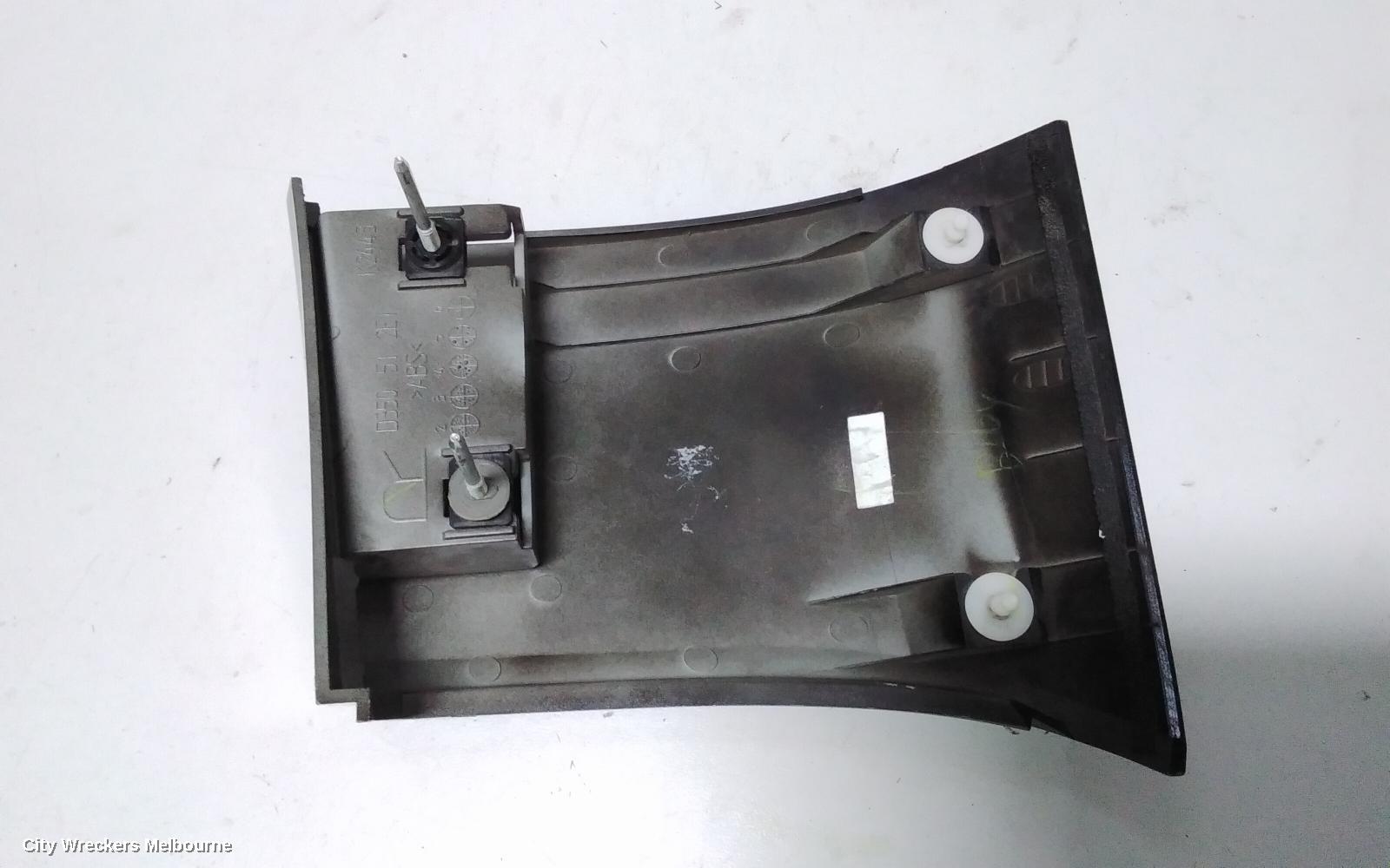 MAZDA 2 RIGHT TAILLIGHT, DY SERIES, GENKI, BLACK INSERT, 06/2005 - 08/2007