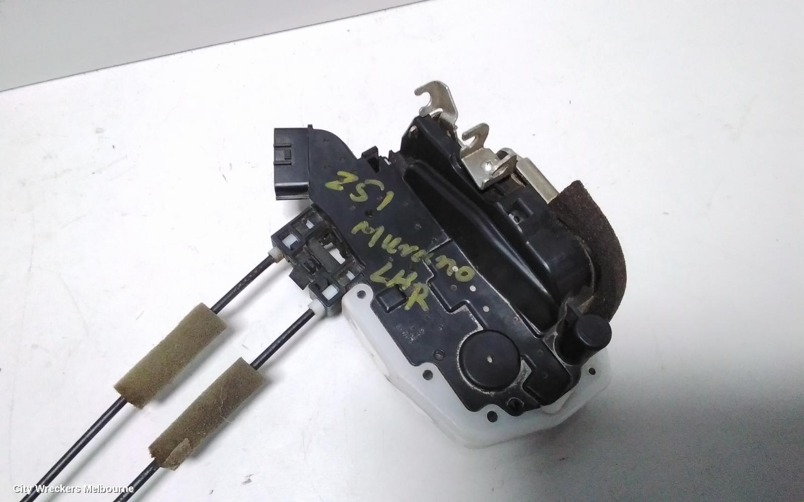 NISSAN MURANO DOOR/BOOT/GATE LOCK, LEFT REAR DOOR LOCK, Z51, 12/2008 - 12/2014