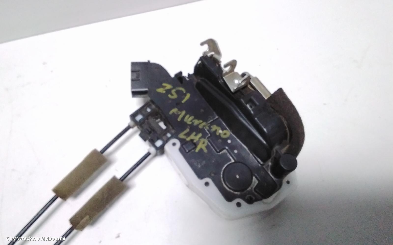 NISSAN MURANO DOOR/BOOT/GATE LOCK, LEFT REAR DOOR LOCK, Z51, 12/2008 - 12/2014