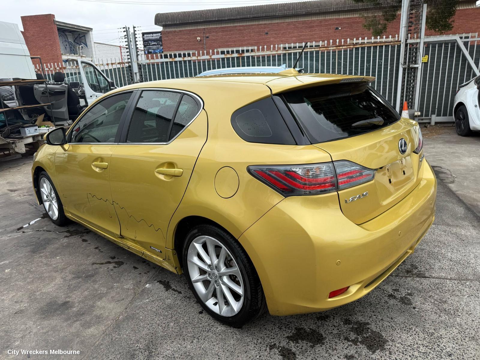 LEXUS CT200H BATTERY, 12 VOLT BATTERY (RIGHT REAR QUARTER/HATCH), ZWA10, 12/2010 ONWARDS