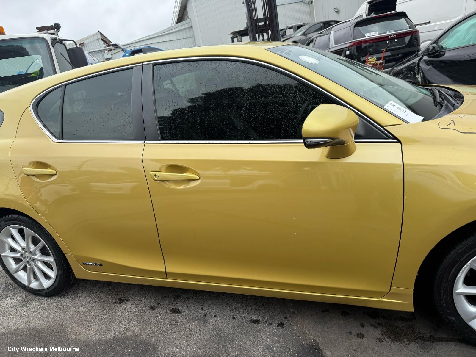 LEXUS CT200H BATTERY, 12 VOLT BATTERY (RIGHT REAR QUARTER/HATCH), ZWA10, 12/2010 ONWARDS
