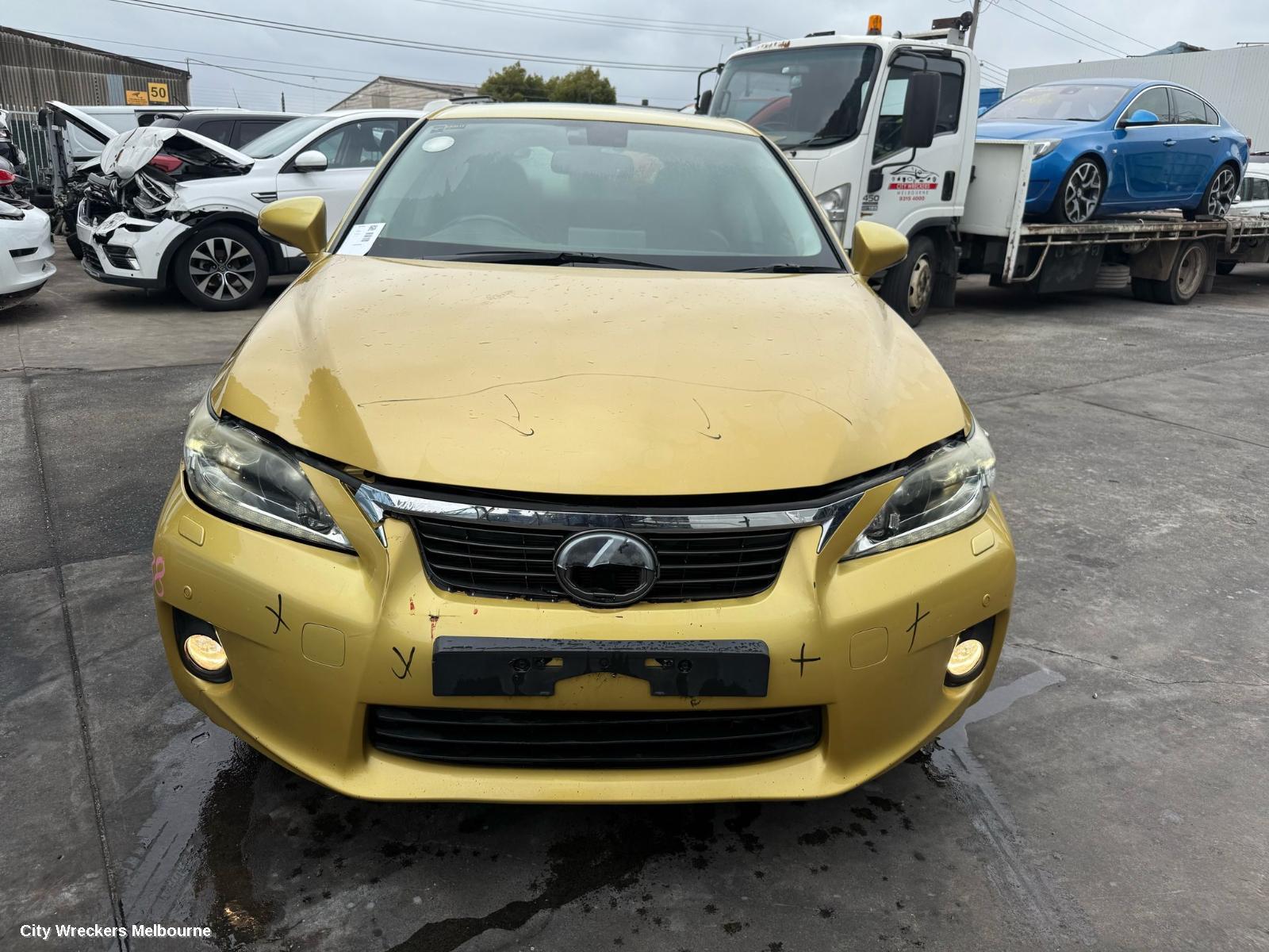 LEXUS CT200H BATTERY, 12 VOLT BATTERY (RIGHT REAR QUARTER/HATCH), ZWA10, 12/2010 ONWARDS