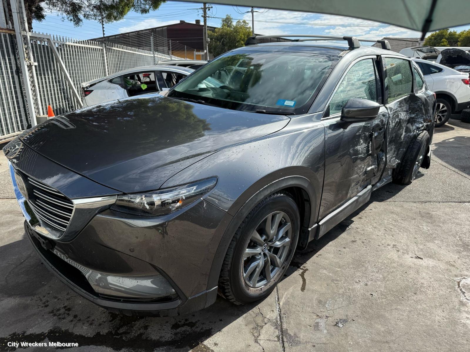 MAZDA CX9 DOOR MOULD, ONLY CHROME - TK49-50692: 143082, LH REAR, TC, W/ CHROME TYPE, 07/2016 - 12/2024
