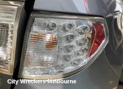 SUBARU IMPREZA RIGHT TAILLIGHT, G3, HATCH, IN BODY, 04/2007 - 11/2011