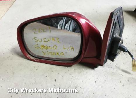 SUZUKI VITARA LEFT DOOR MIRROR, GRAND VITARA, 5DR, COLOUR CODED, 04/1998 - 07/2005