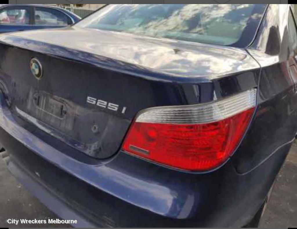 BMW 5 SERIES RIGHT TAILLIGHT, E60, SEDAN, NON LED TYPE, 10/2003 - 02/2007