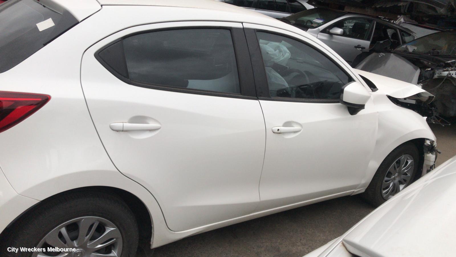 MAZDA 2 RIGHT TAILLIGHT, DJ, HATCH, HALOGEN TYPE, 09/2014 ONWARDS