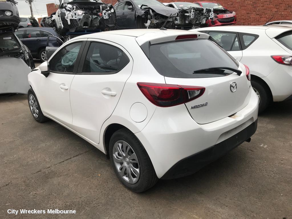 MAZDA 2 RIGHT TAILLIGHT, DJ, HATCH, HALOGEN TYPE, 09/2014 ONWARDS